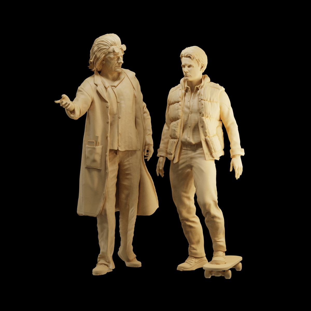 3D Printing Waste - 3d Gedrukt 1/64 1/43 1/35 Dokter