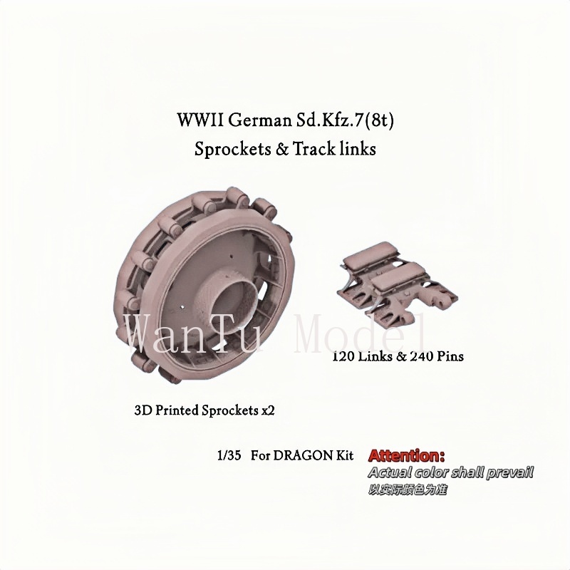 3D Printing Link - ETmodel 1:35 P35-060 WWII Duitse Sd.Kfz.7(8t)