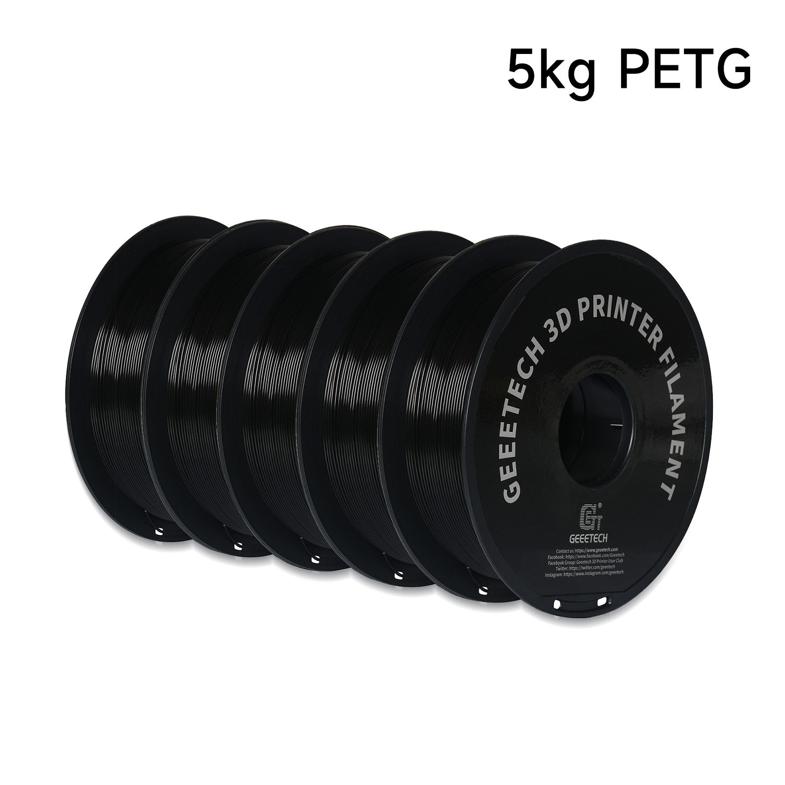 3D Printing Warehouse - Geeetech 5Kg PETG 1,75 mm filament