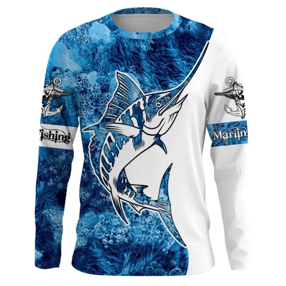 3D Printing Jersey - Lente- en herfstvrije tijd rondhals lange