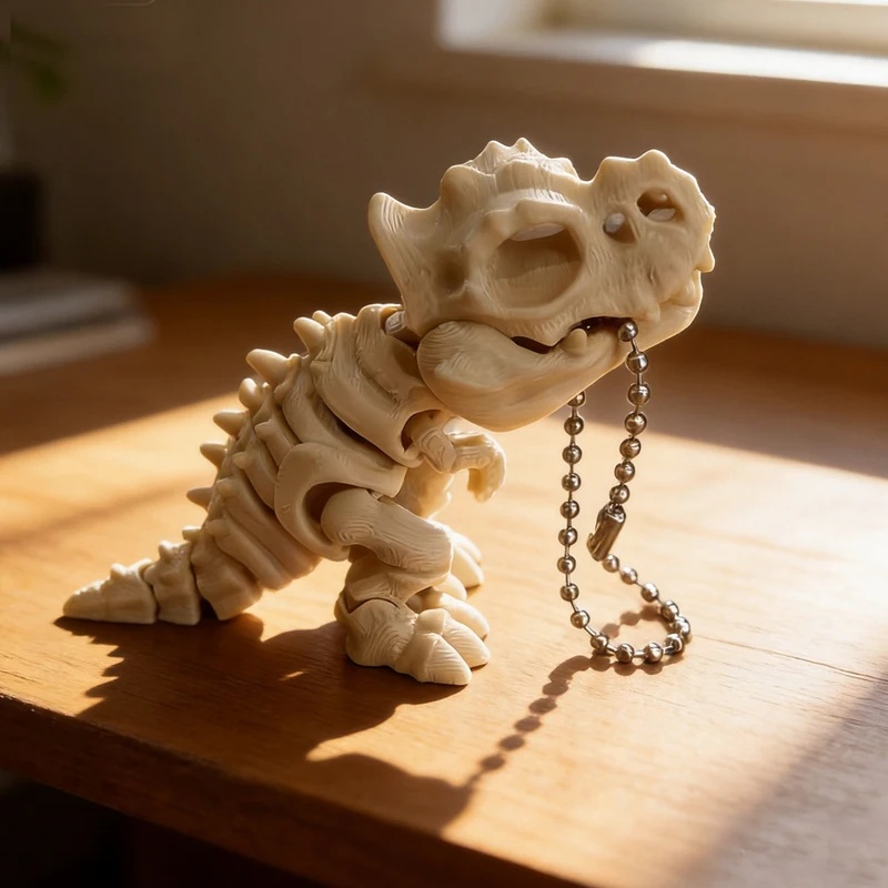 3D Printing Joint - 3D-geprint Tyrannosaurus Rex Skeletmodel – Draaibare