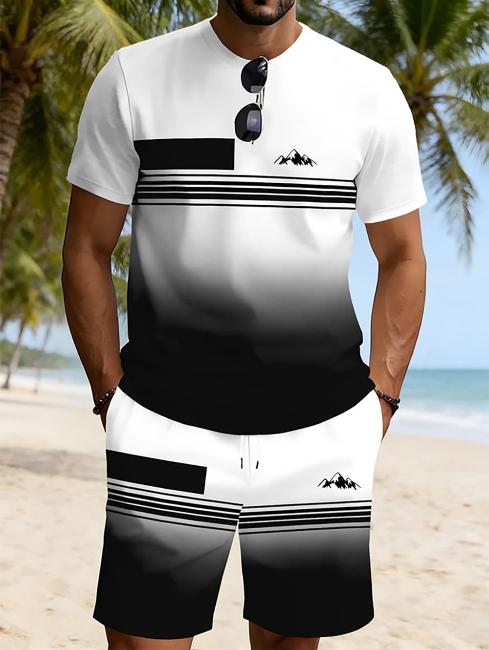 3D Printing Jersey - Zomer 2026 Nieuwe Aanwinst Heren Casual