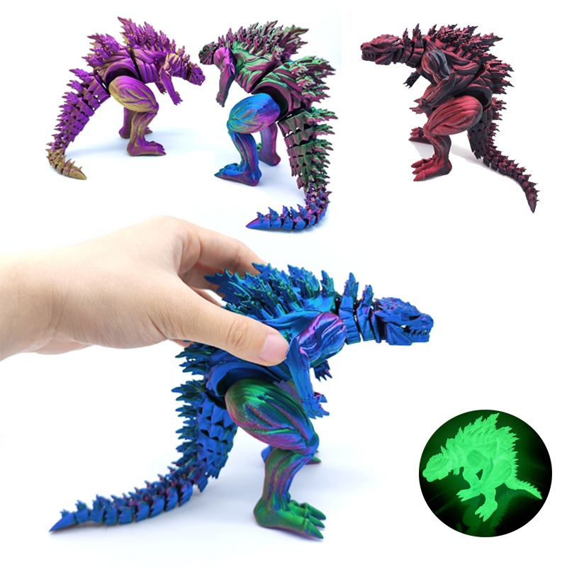 3D Printing Joint - 3D-printen Spier Dinosaurus Actiefiguur Mini Speelgoed