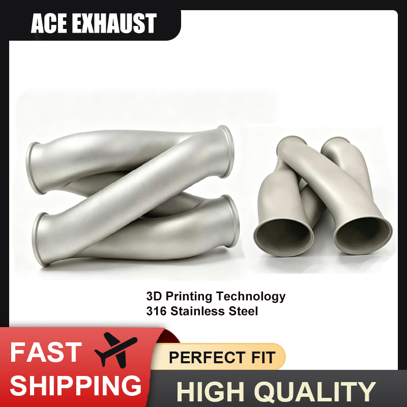 3D Printing Quality - 3D Geprinte Universele Z-Pipe Uitlaat Middenpijp