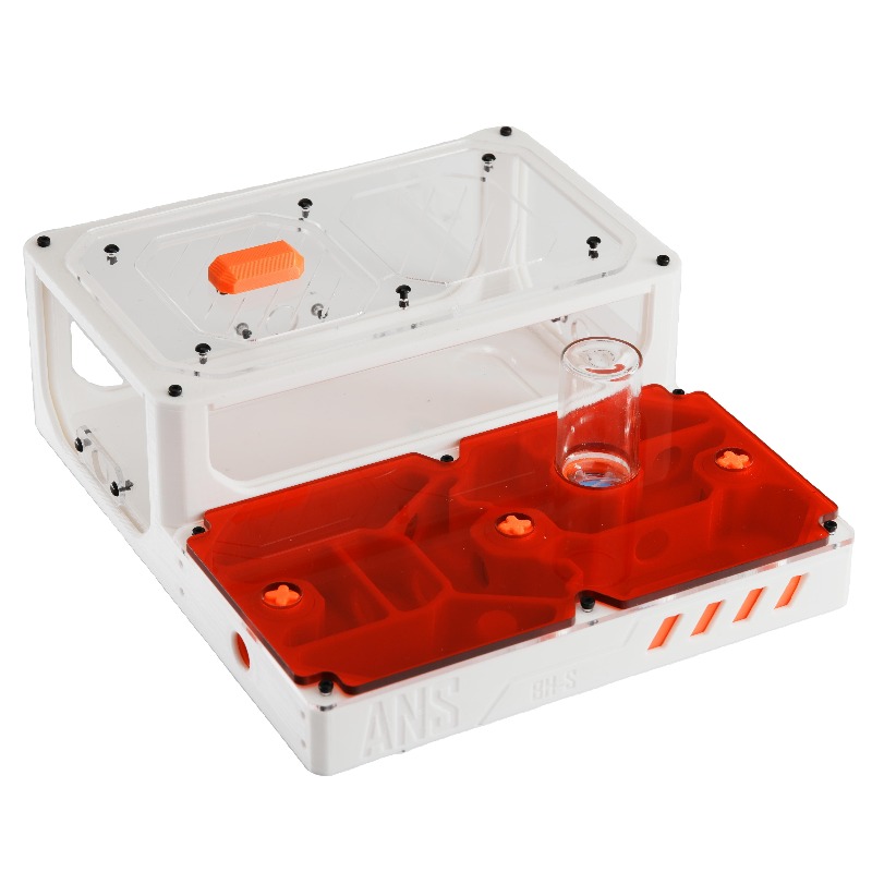 3D Printing Waste - 3D-geprinte mierenboerderij, oneindig uitbreidbaar, plat nest