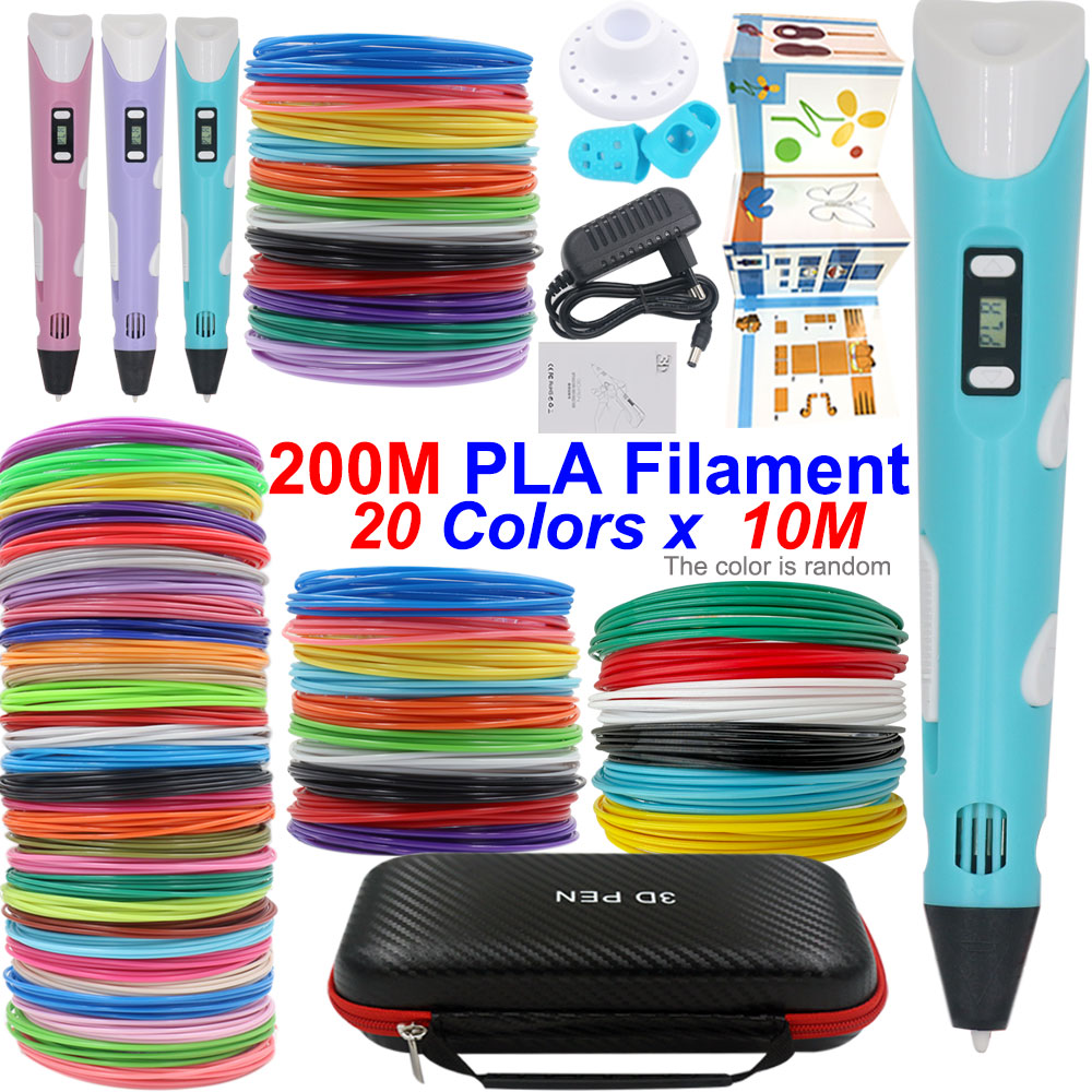 Bizarre 3D-printpenset met LCD - 3D Printing Pen For Kids recensie en prijs