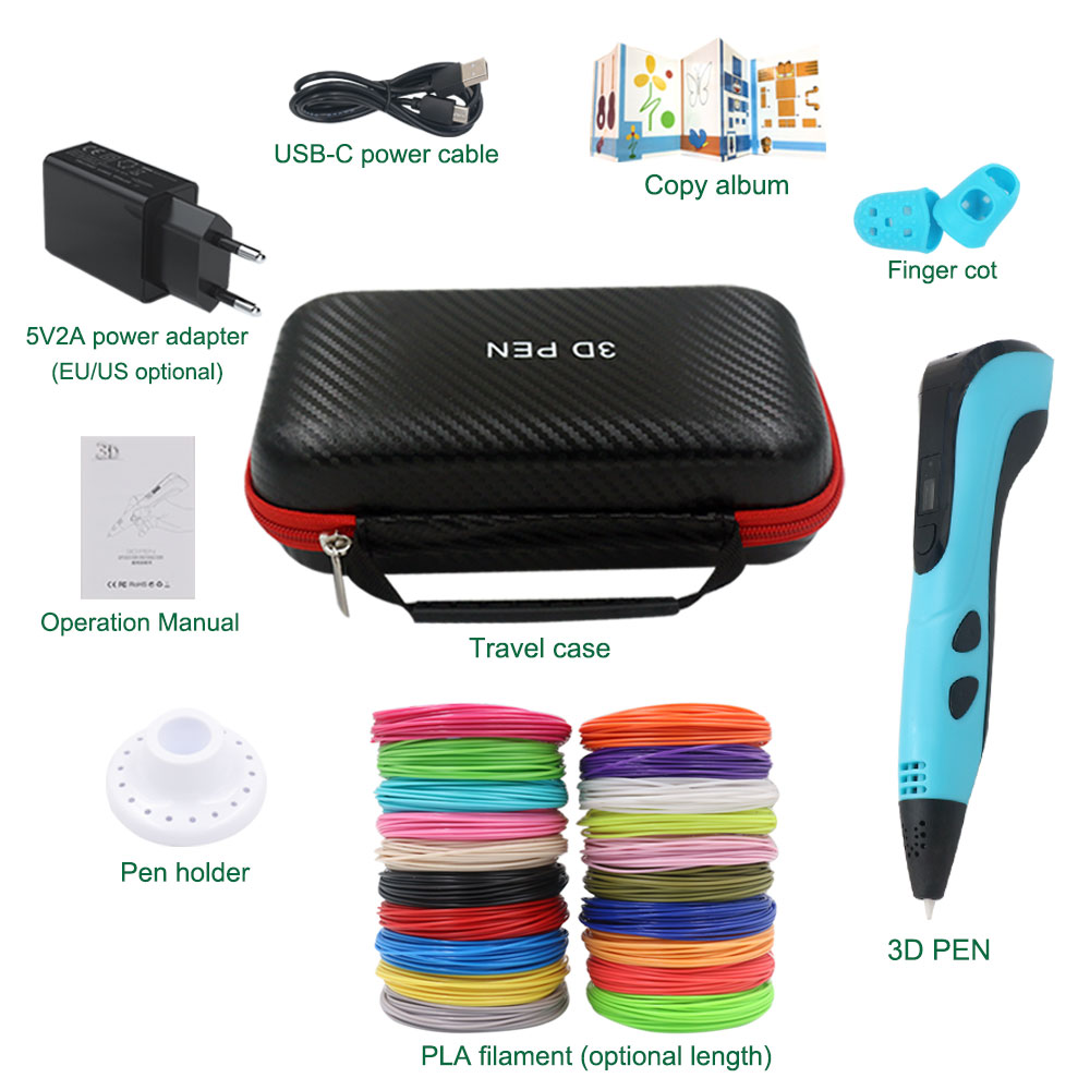2026 3D-pennenset voor kindere - 3D Printing Pen For Kids recensie en prijs