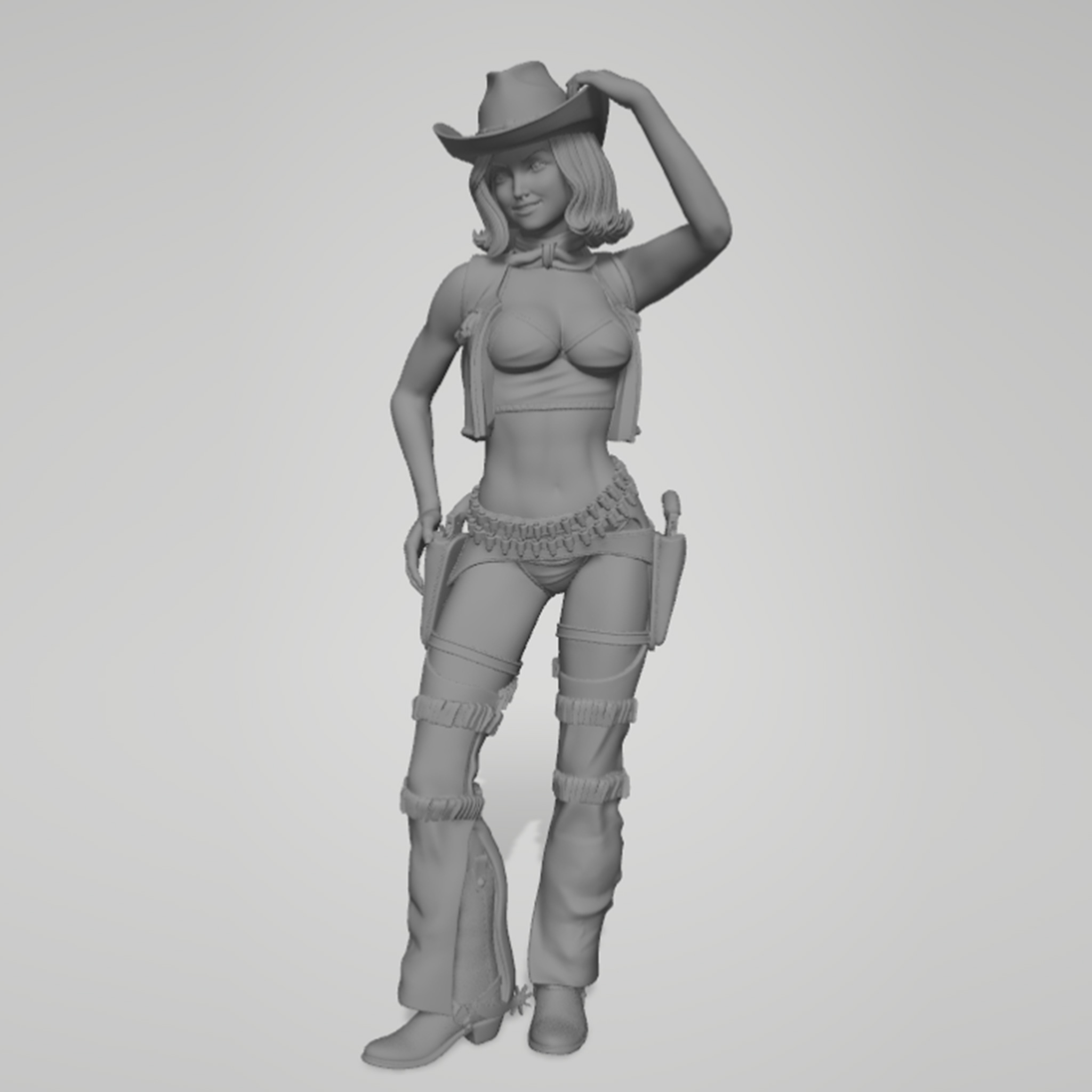 1/24 1/18 1/12 cowboy meisje O - 3D Printing Quality recensie en prijs