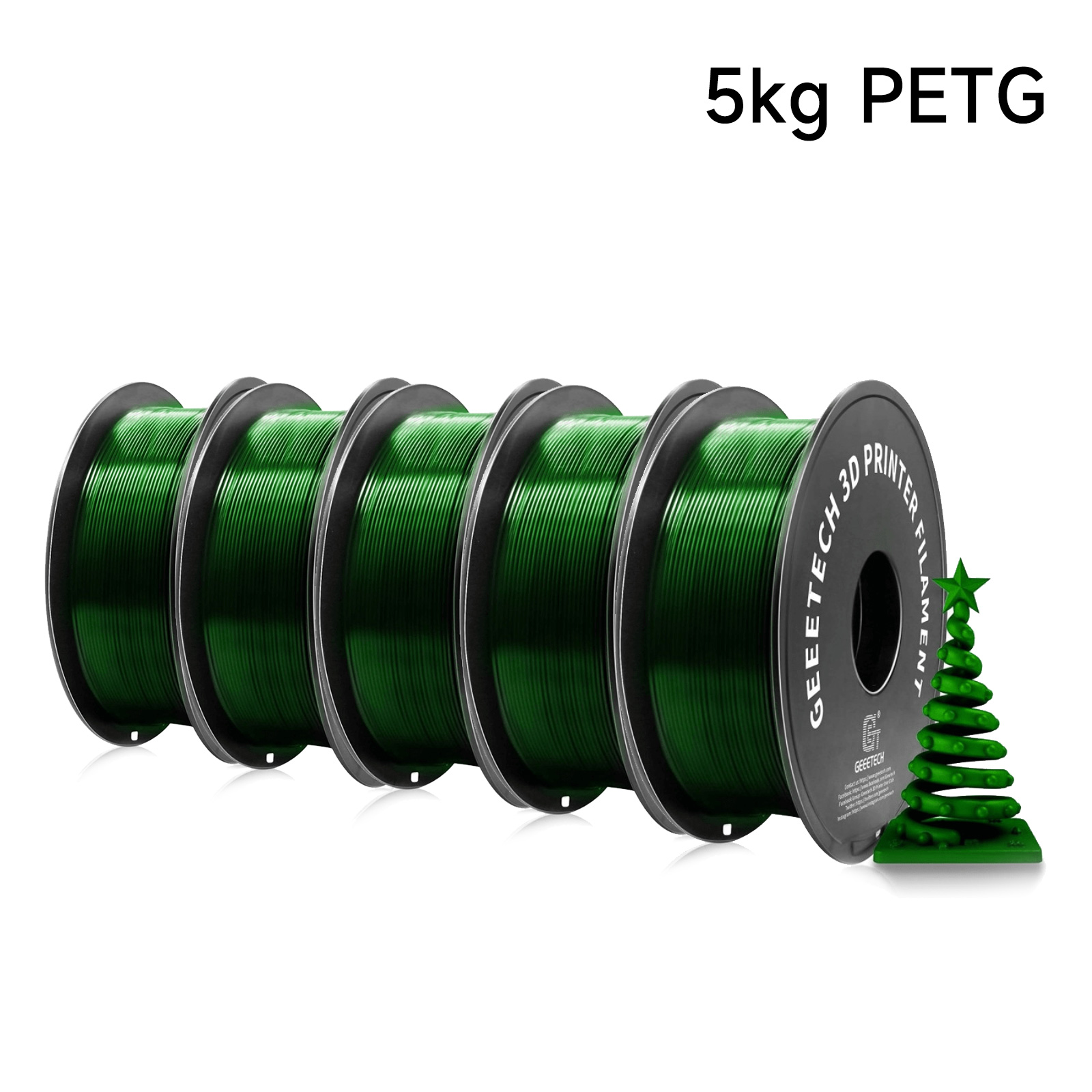 Geeetech 5kg PETG 1,75mm Filam - 3D Printing Warehouse recensie en prijs