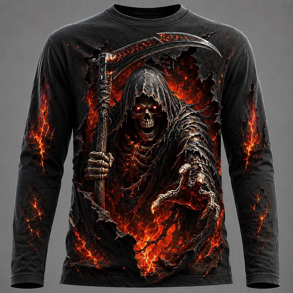 Halloween Heren 3D Grafisch Ge - 3D Printing Jersey recensie en prijs