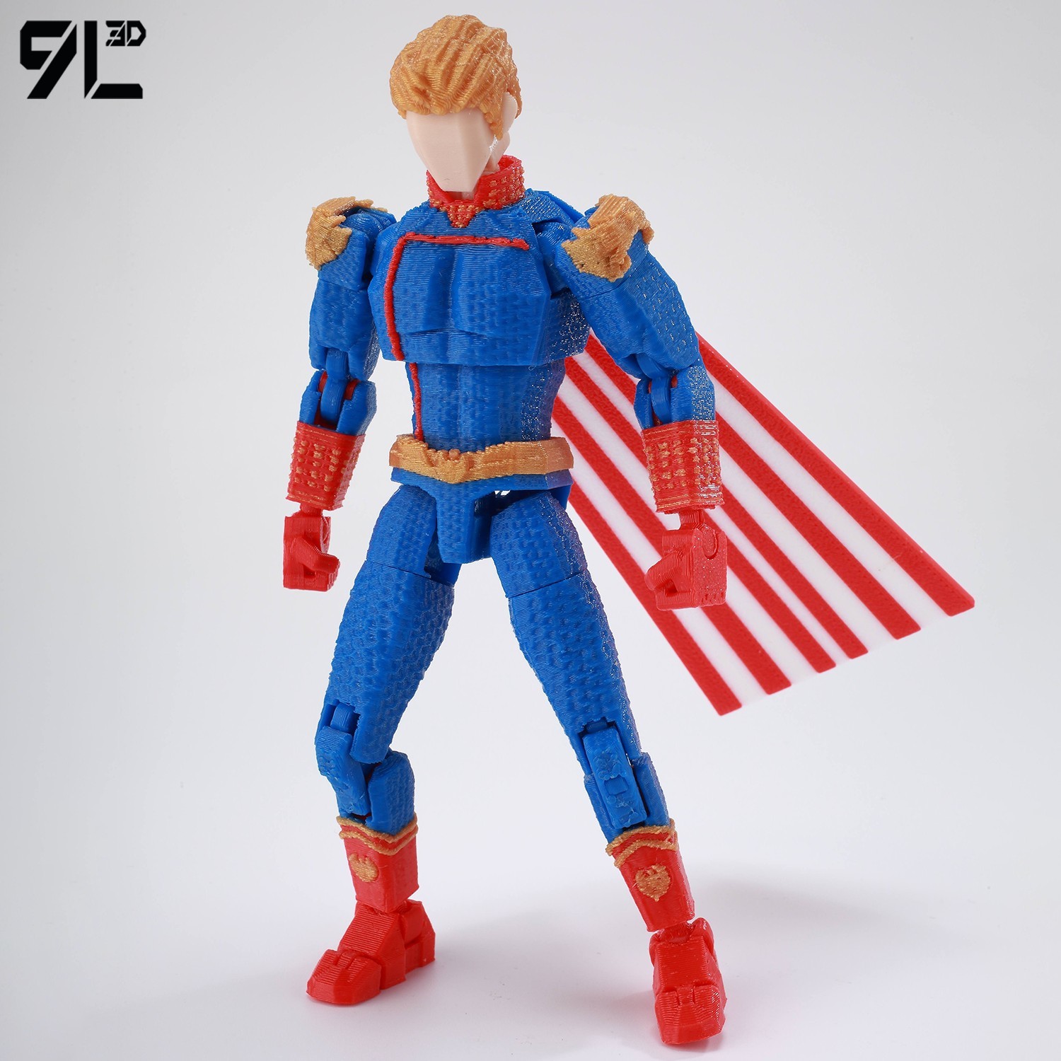 9L3D American Comics Super Sol - 3D Printing Joint recensie en prijs