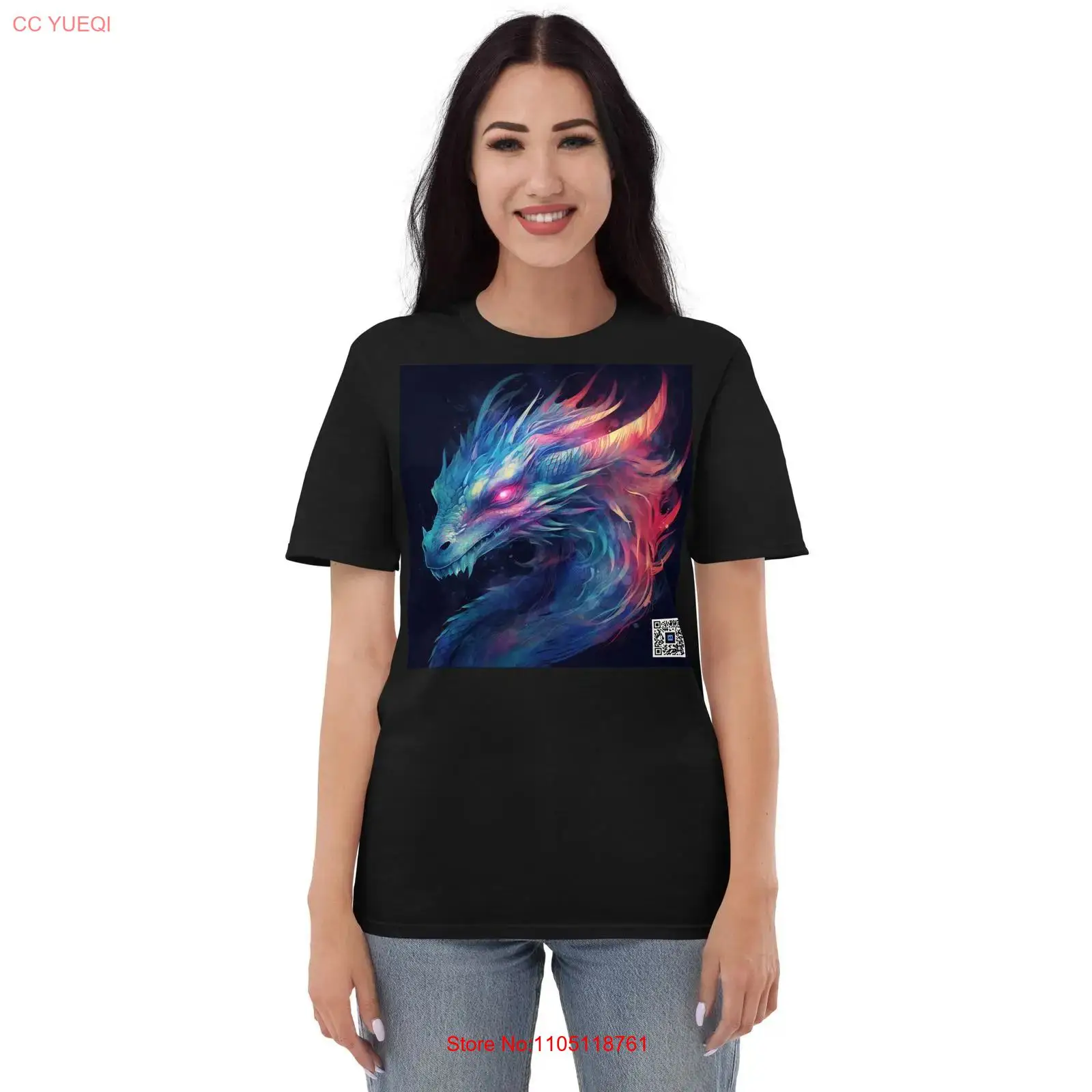 Dragon T-shirt smartphonecamer - 3D Printing Qr Code recensie en prijs