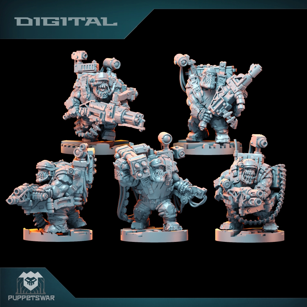 Orc Ultimate Badasses Squad, G - 3D Printing App recensie en prijs