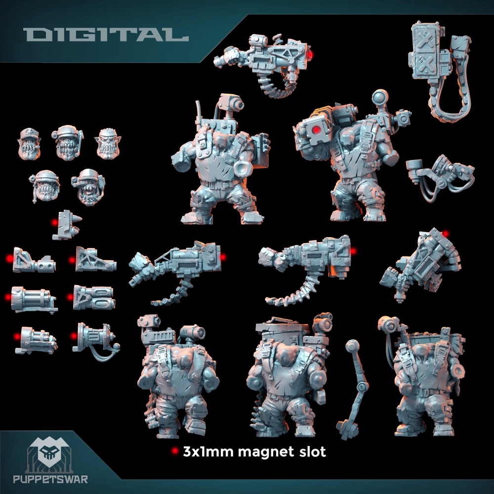 Orc Ultimate Badasses Squad, G - 3D Printing App recensie en prijs