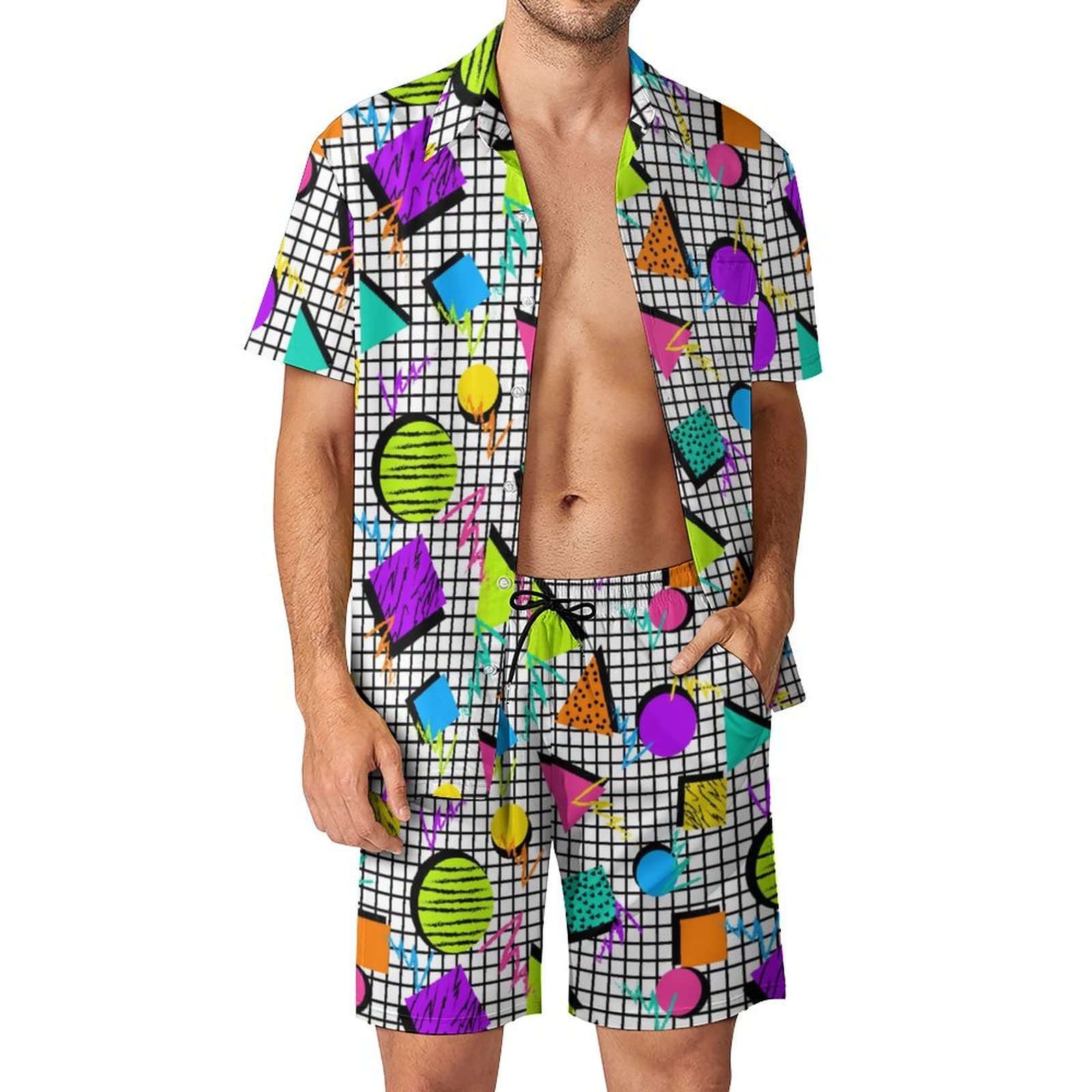 Zomer onregelmatige geometrisc - 3D Printing Jersey recensie en prijs
