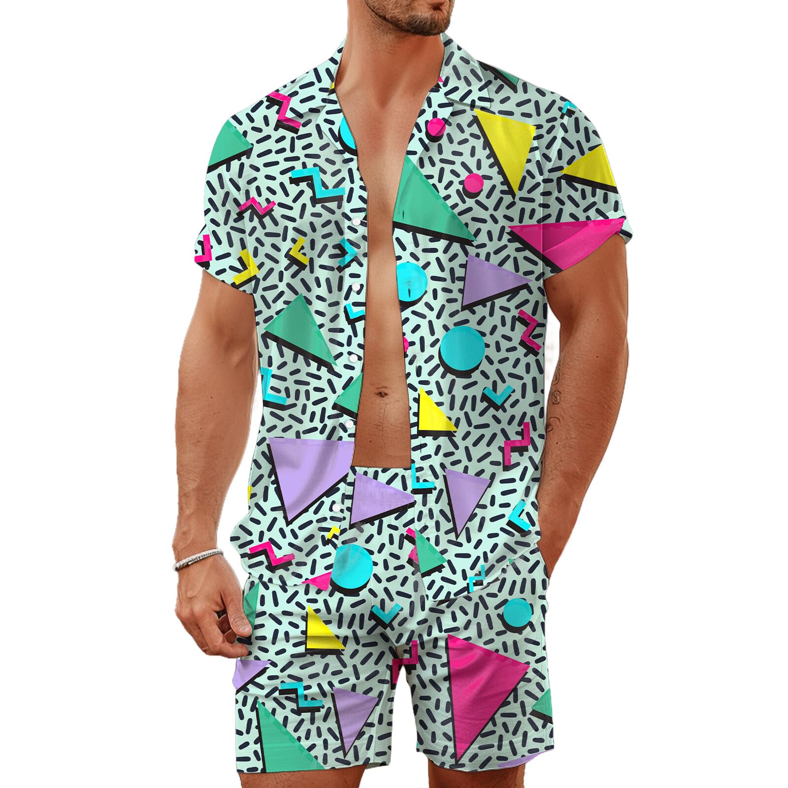 Zomer onregelmatige geometrisc - 3D Printing Jersey recensie en prijs