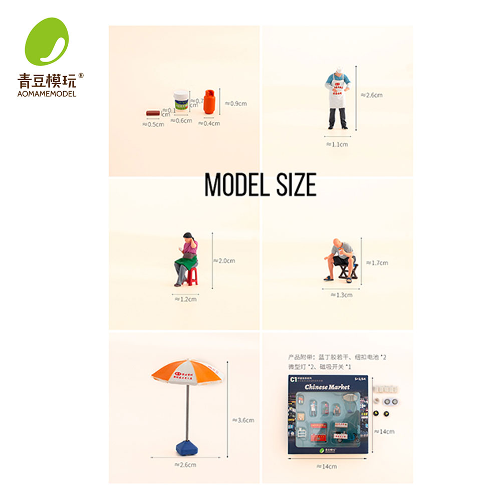 1/64 Nachtmarkt modelbouwset - - 3D Printing App recensie en prijs