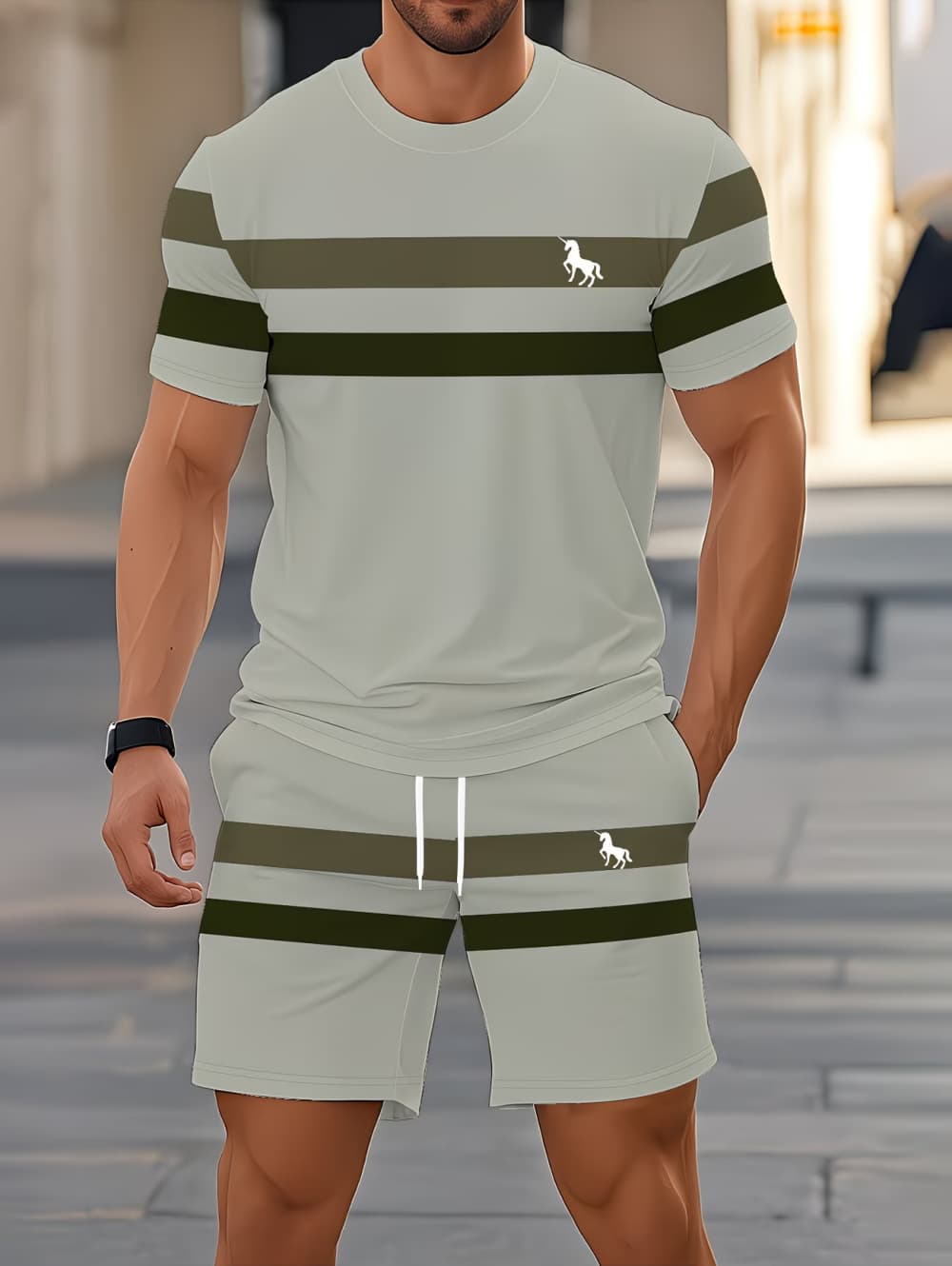 Mannen Zomer Sets Grappige 3D  - 3D Printing Jersey recensie en prijs