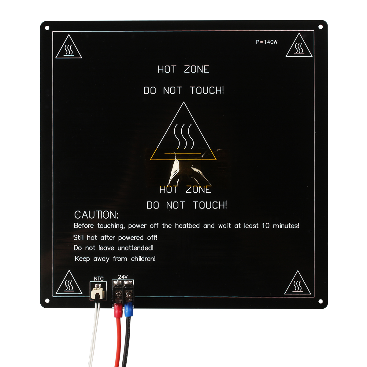 3D Printer Onderdelen Zwart Al - 3D Printing Glass recensie en prijs