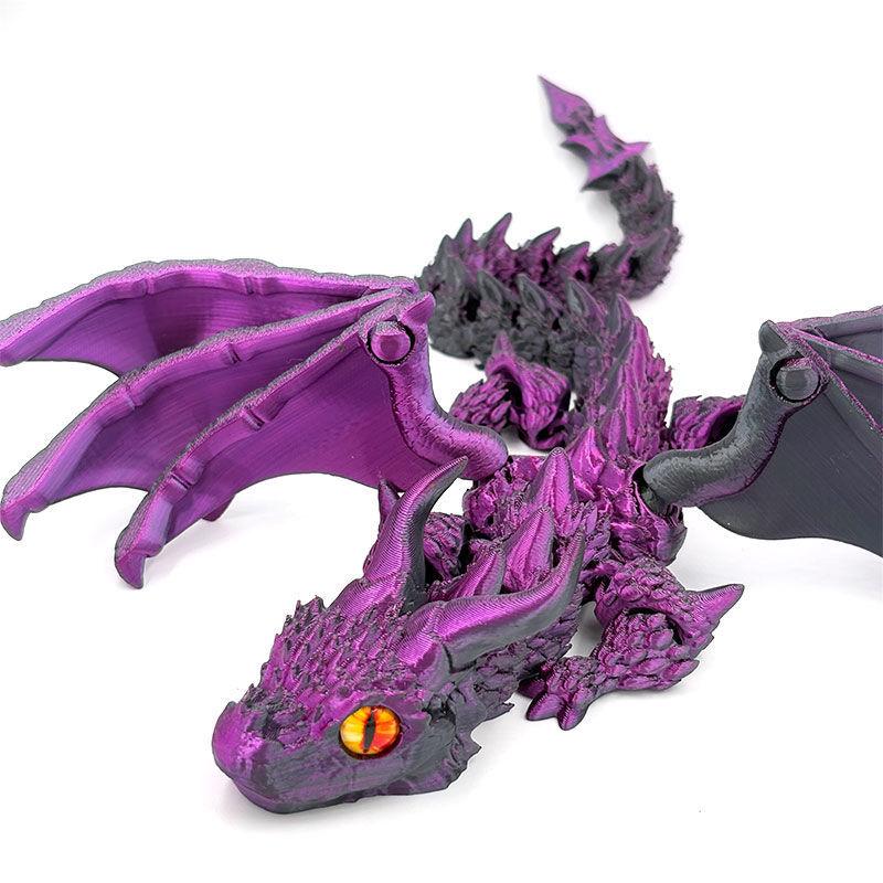 3D-geprint gevleugeld drakenfi - 3D Printing App recensie en prijs