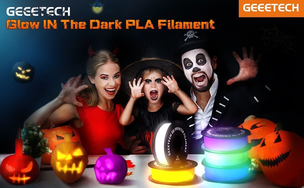 GEEETECH Glow PLA 1,75 mm 1 kg - 3D Printing Warehouse recensie en prijs