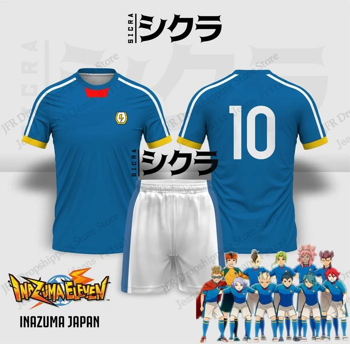 Jersey Set Jersey Inazuma Elev - 3D Printing Jersey recensie en prijs
