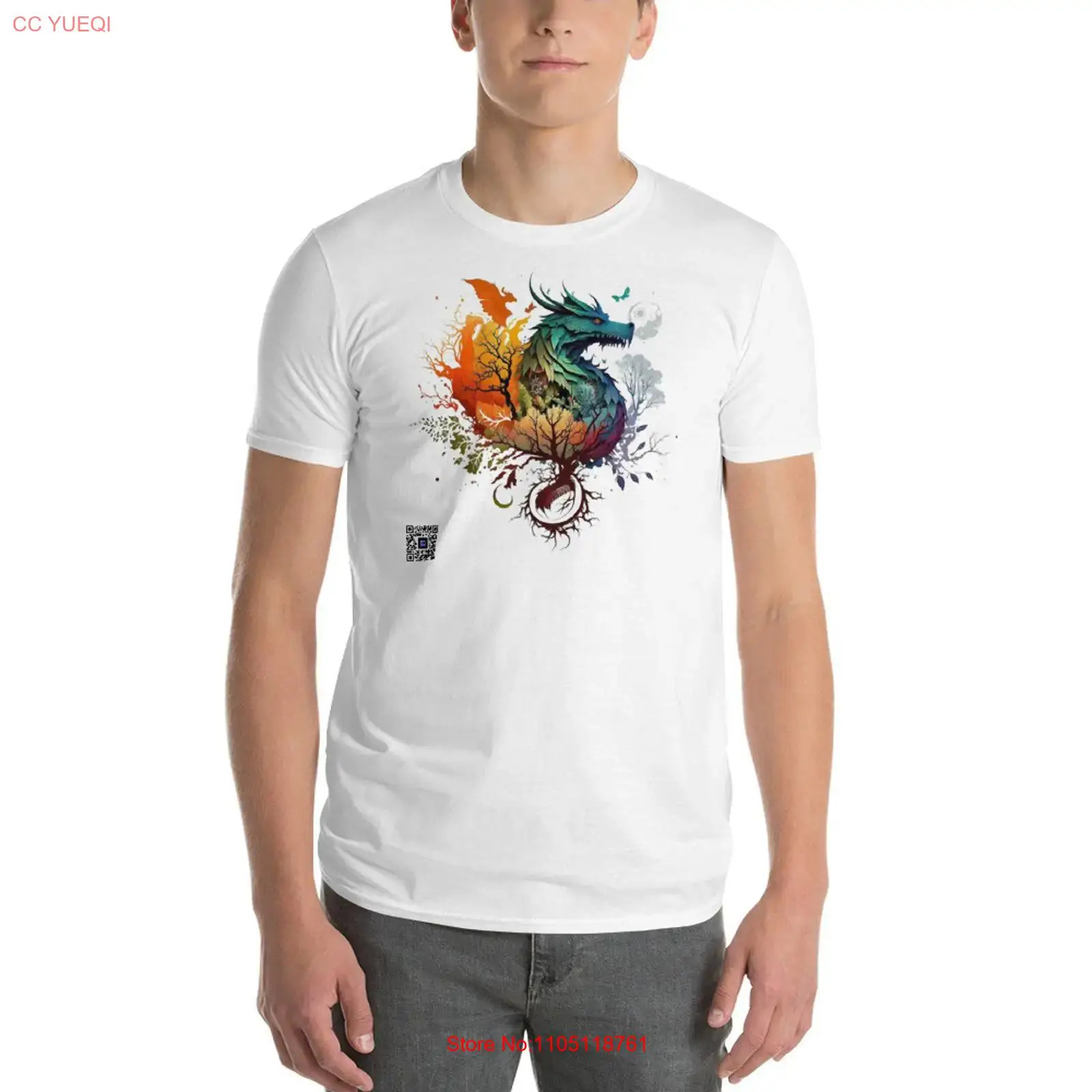 Dragon T-shirt smartphonecamer - 3D Printing Qr Code recensie en prijs